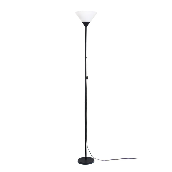 Klara Lampadaire torchiere a 1 lumiere, Onyx, 70 po H