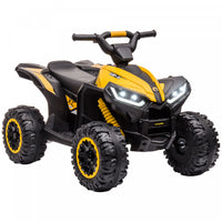 Aosom Quad Pour Enfants 12 V Avec Fonction Avant Et Arriere, Quatre Roues Pour Enfants Avec Roues Re