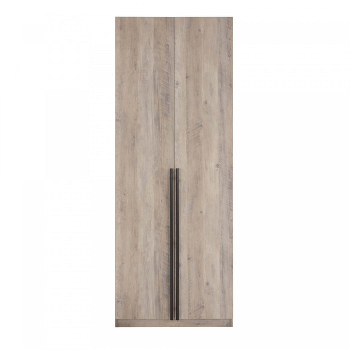 Armoire moderne Lee 32\" en gris rustique