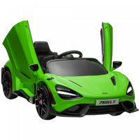 Qaba Mclaren 765lt Voiture Electrique 12 V Sous Licence Pour Enfants, Alimentee Par Batterie, Avec P