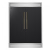 Refrigerateur/congelateur convertible Maderno de 60 po, noir, 27,2 pi³ – FFFFD1722-60MG-BLK