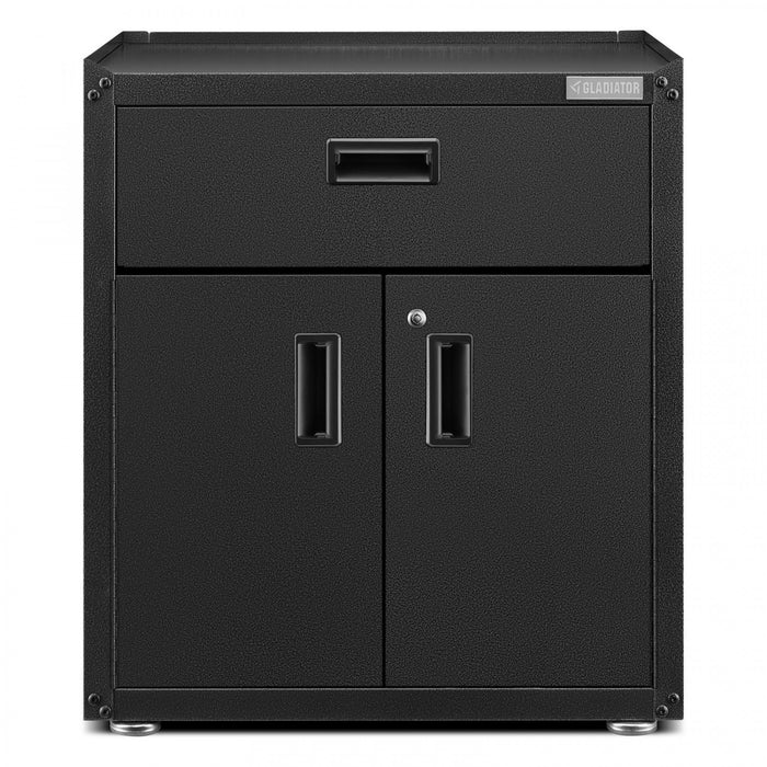 Armoire modulaire GearBox à portes 3/4 de Gladiator - granite martelé