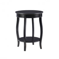 Table de fauteuil Rainbow - noire
