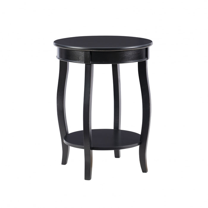 Table de fauteuil Rainbow - noire