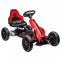 Aosom Kart Electrique, Voiture De Course Exterieure 12 V Pour Enfants, Avec Marche Avant Et Arriere,