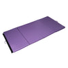 Soozier 4ft X 8ft X 2inch Tapis De Gymnastique Tri-plies Avec Poignees De Transport, Violet