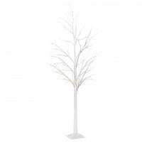 Outsunny Arbre Lumineux De 1.5 M Avec 58 Led Chaudes Et 8 Modes