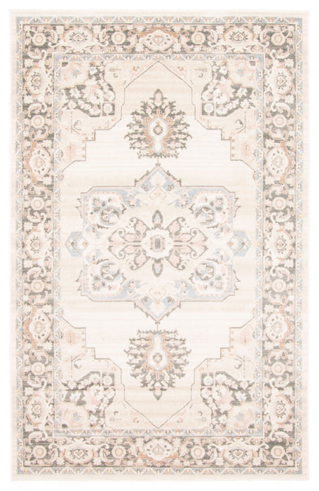 Carpette Myra ivoire - 5 pi 0 po x 8 pi 0 po   