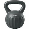 Soozier Kettlebell, 12 kg avec Poignee Antiderapante