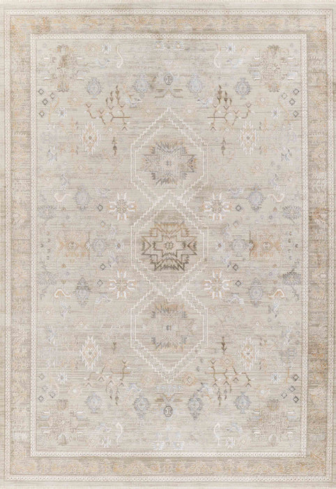 Tapis Traditionnel Eleanor 7'10\" x 10'10\" en Gris