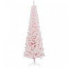 Homcom Arbre De Noel Artificiel Fin Floque De Neige Artificielle 6pi