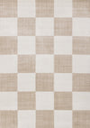 Carpette Covington à motif de damier moderne pour l’intérieur - 2 pi x 7 pi 7 po