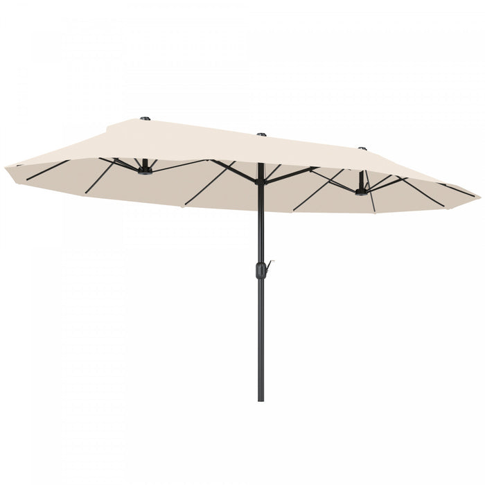 Outsunny Parasol Creme