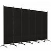 Outsunny Ecran De Confidentialite Pliable, Separateur De Piece Uv30+, Noir