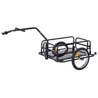 Aosom Remorque Pliante Pour Bicyclette Chariot Utilitaire Pour Bicyclette Chariot De Voyage Pour Bag