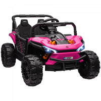 Qaba Voiture Electrique Pour Enfants, Alimentee Par Batterie 12 V, Camion Jouet Avec Telecommande, S