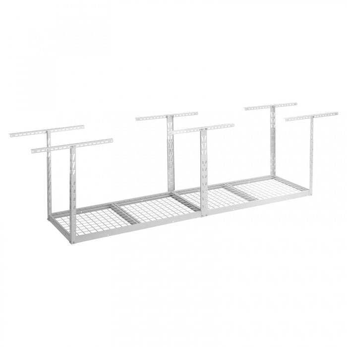 Tablette de rangement suspendue GearloftMC blanc martelé de Gladiator - 2 pi x 8 pi
