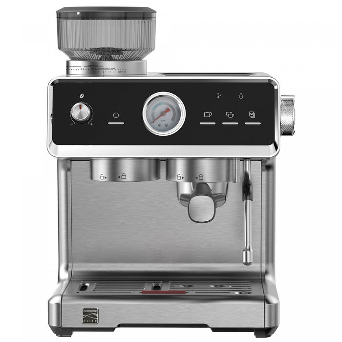 Machine a espresso a tassement automatique Kenmore Elite avec moulin et mousseur