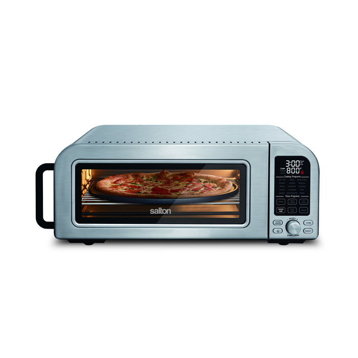 Salton Pizzadesso - Four a pizza professionnel a tres haute temperature et friteuse a air