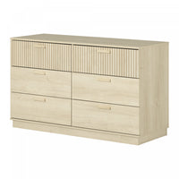 Noah Commode 6 tiroirs Chêne blanchi, de Meubles South Shore