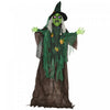 Homcom Sorciere De Decoration D'halloween 72\", Active Par Le Son
