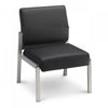 TygerClaw Chaise d'Invite a Dossier Bas avec Assise Confortable pour Toute la Journee