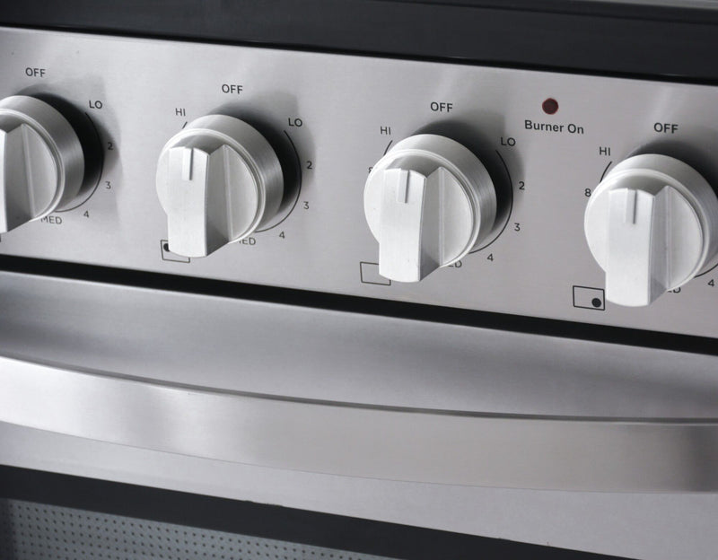 Cuisinière électrique amovible Kenmore de 24 po avec commandes à l’avant et éléments en serpentin - acier inoxydable - KKCTR24-FC-SS 