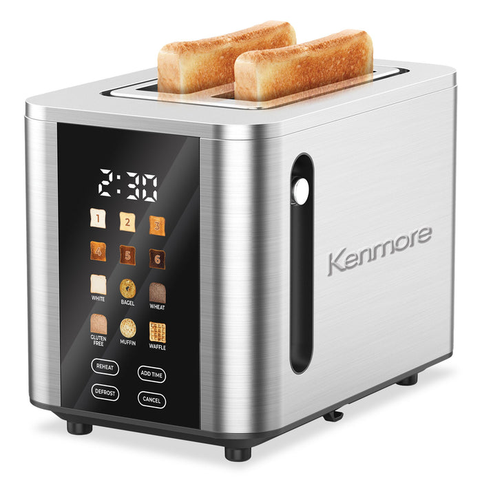 Grille-pain Kenmore à 2 tranches à écran tactile - KKTS2SD-SS
