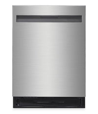 Lave-vaisselle Midea de 24 po avec commandes sur le dessus et séchage Sensor TruDryMC - acier inoxydable - MDT24P7CST