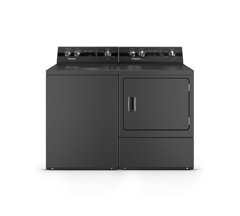 Laveuse à chargement par le haut de 3,2 pi3 et sécheuse électrique de 7,0 pi3 de Maytag – noir mat 