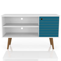 Meuble pour téléviseur Liberty de Manhattan Comfort de 42,52 po de style moderne du milieu du 20e si