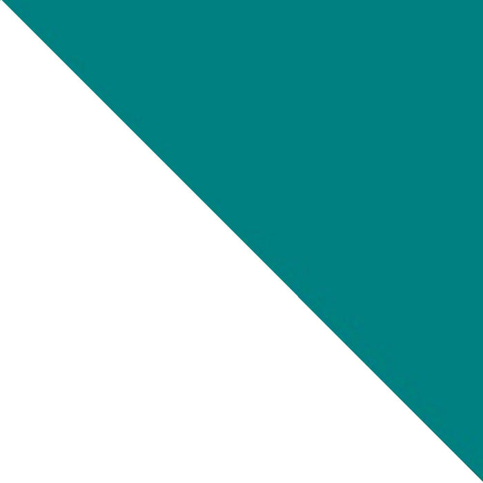 Meuble pour téléviseur Liberty de Manhattan Comfort de 42,52 po de style moderne du milieu du 20e siècle avec 2 tablettes et 1 porte - blanc et bleu turquoise