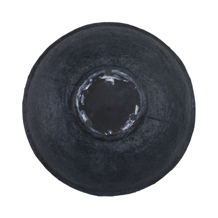 Bol texturé de 12 po x 12 po - noir