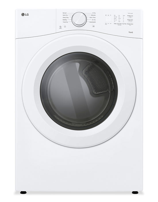 Sécheuse électrique LG à très grande capacité de 7,4 pi3 avec AI Sensor DryMD - DLE3420W