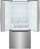 Frigidaire Gallery 20 Cu. Ft. French Door Refrigerator - Smudge-Proof® Stainless Steel - GRFS2023AF | Réfrigérateur Frigidaire Gallery de 20 pi3 à portes françaises - Acier inoxydable Smudge-ProofMD - GRFS2023AF
