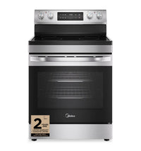 Cuisinière électrique amovible Midea de 6,3 pi3 avec friture à air - acier inoxydable - MER30A15ASTC
