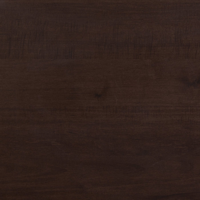 Lit à panneau Yorkdale fabriqué au Canada avec tête de lit et cadre, brun - format grand lit