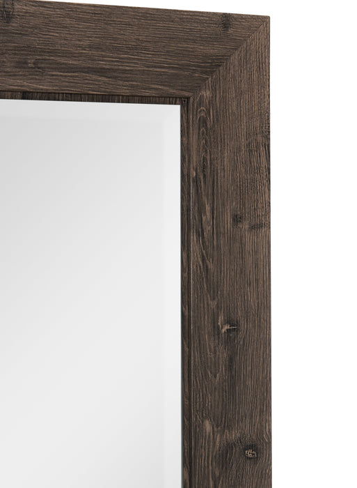 Miroir de commode de chambre à coucher Yorkdale, fabriqué au Canada - gris