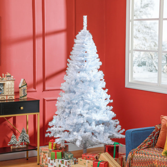 HOMCOM Arbre de Noel artificiel de 6 pieds avec 928 pointes