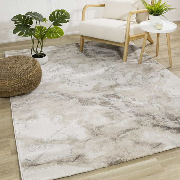 Carpette London à motif marbré pour l’intérieur - 7 pi 10 po x 10 pi 6 po