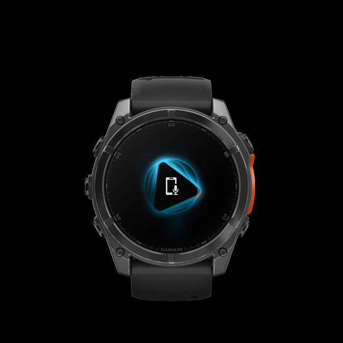  Slate Gray With Black Silicone Band