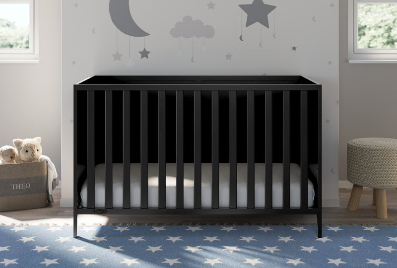 Graco Theo Lit de bebe convertible 3-en-1 - Noir