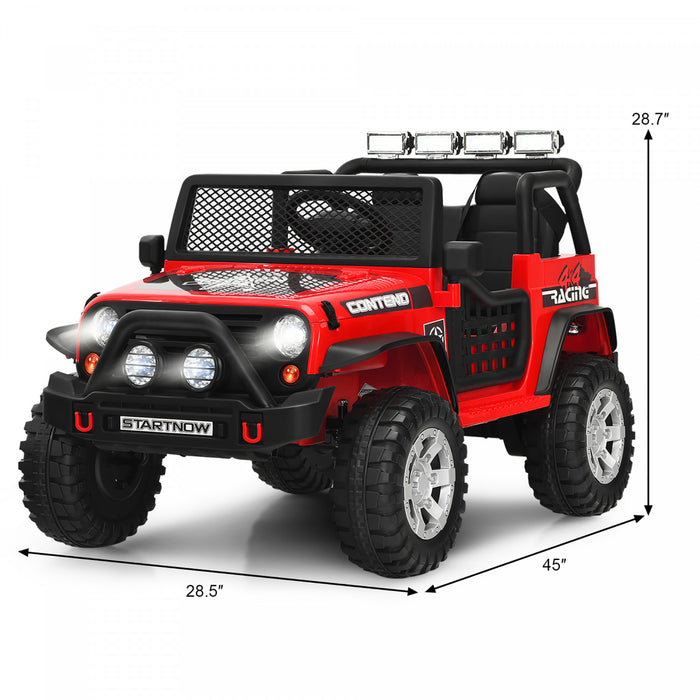 4x4 Electrique Pour Enfants 12v Costway