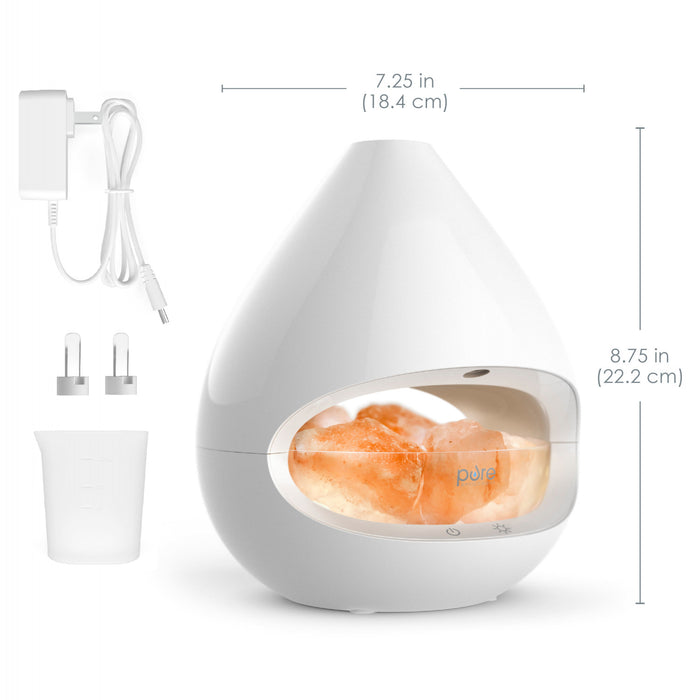 Diffuseur aux cristaux de sel de l’Himalaya PureGlow Crystal