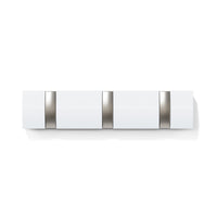 3 crochets muraux Flip de Umbra - blancs