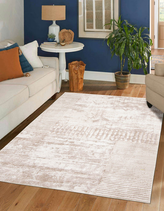 Carpette Monica ivoire - 8 pi 0 po x 10 pi 0 po  