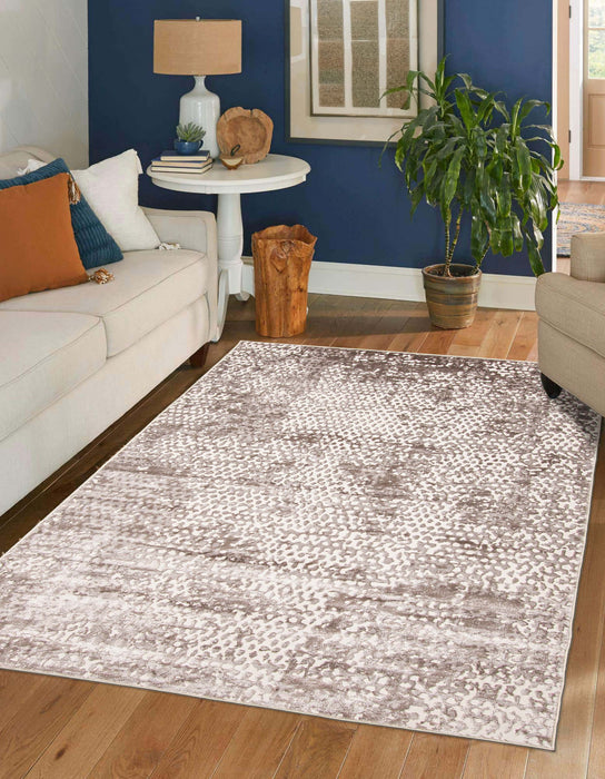 Carpette Sarah ivoire - 5 pi 0 po x 8 pi 0 po  