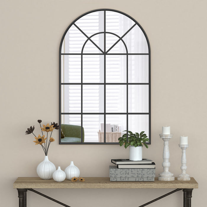 Miroir Mella de 41,5 po noir