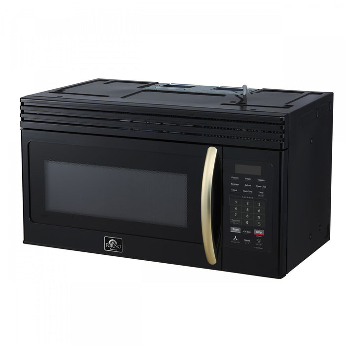 Four a micro-ondes Scalo 30 pouces,au-dessus de la cuisiniere, noir, 1,6 pi³ - FOTR3007-30BLK