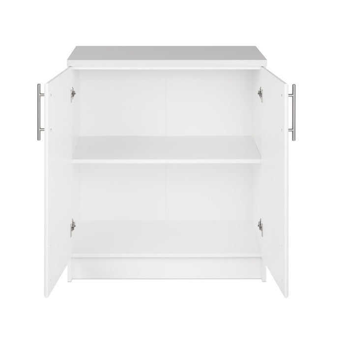 Armoire de plancher Elite de 32 po - blanche